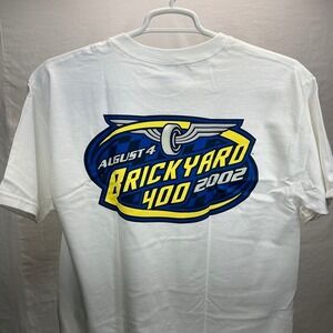 Gildan Brickyard 400 Racing T-Shirt August‎ 4 2002 Graphic Tee Large